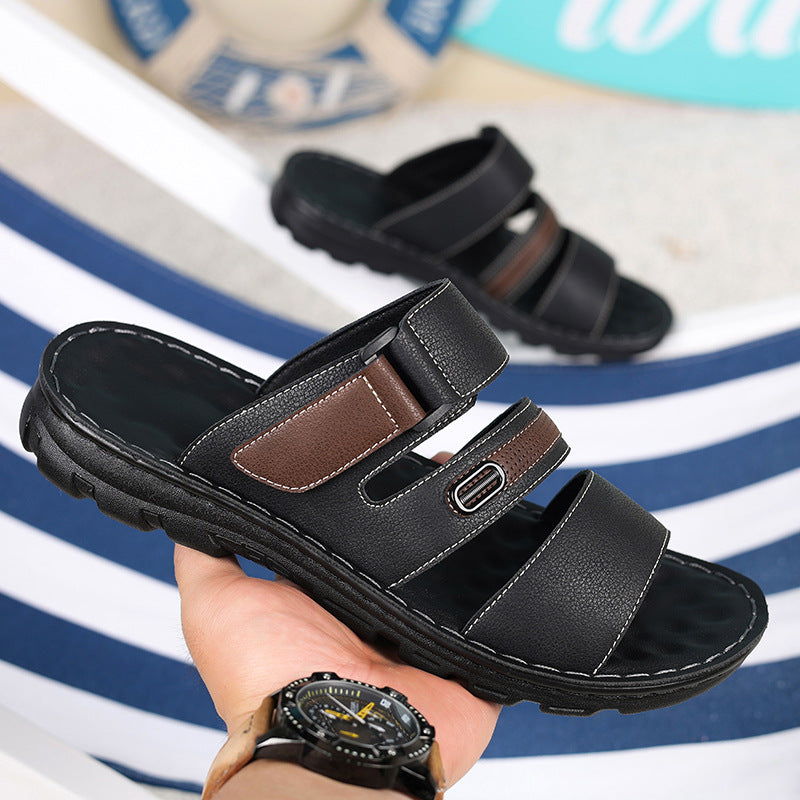 Men's Casual Beach Sandals Convertible Outdoor Slippers