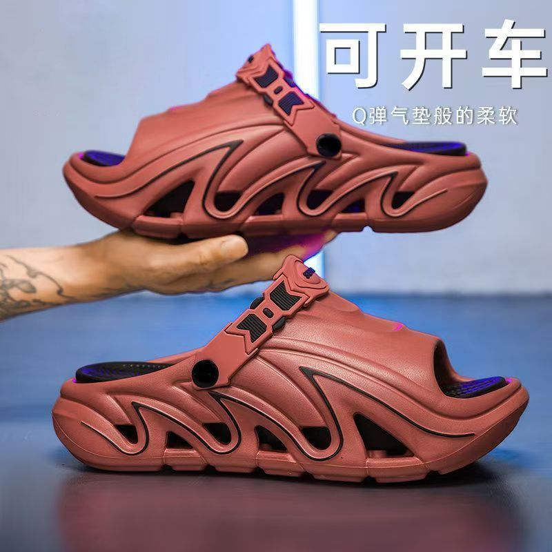 Men's Lightweight Soft Sole Sandals Non-Slip Beach Slippers