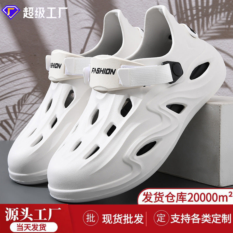 Men's Casual Clog Sandals Non-Slip Beach Comfort Shoes
