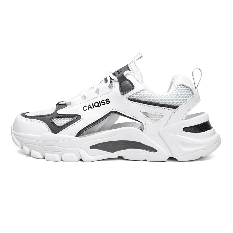 White Men's Breathable Sport Sandals Casual Beach Summer Shoes