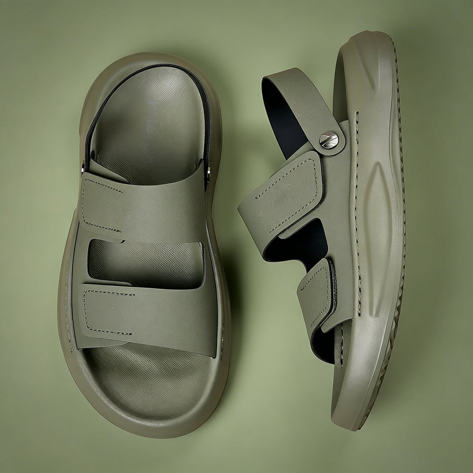 Men's Breathable Dual-Use Sandals Soft Sole Driving Shoes