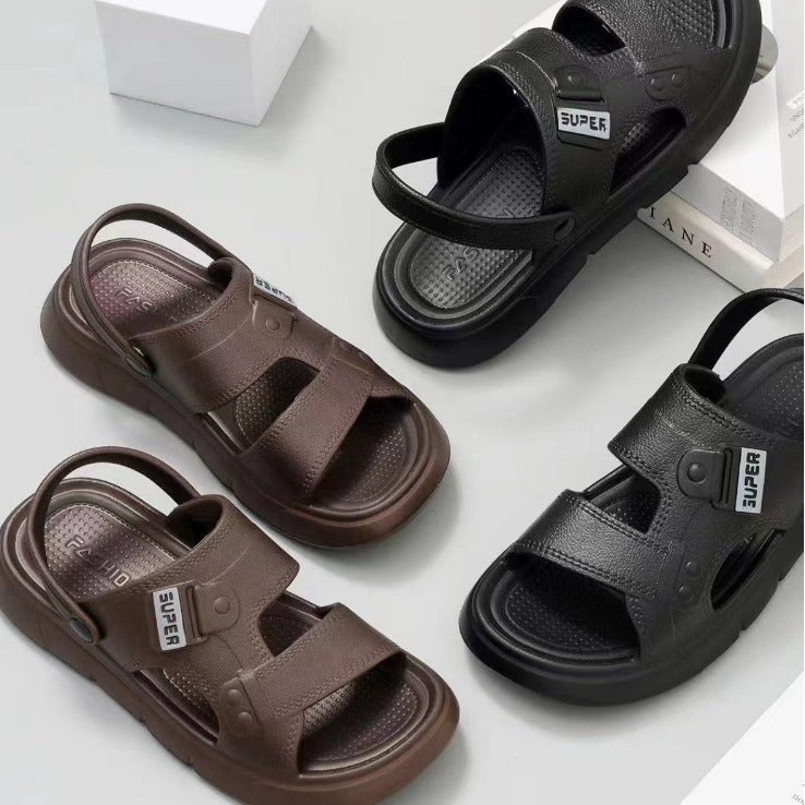 Men's EVA Soft Sole Sandals Non-Slip Beach Casual Shoes
