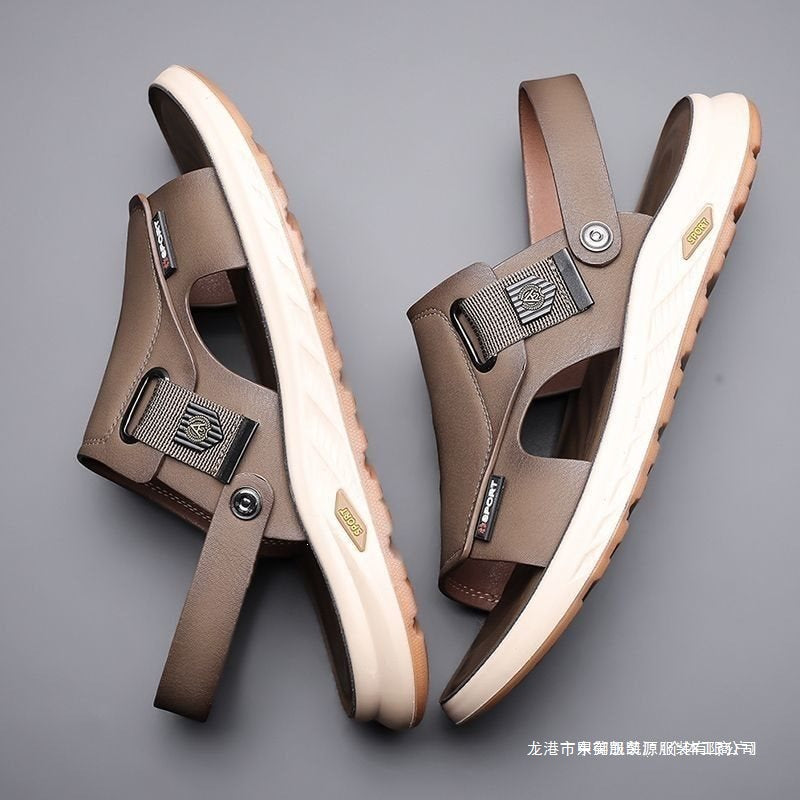 Men's Italian-Inspired Soft Sole Sandals Beach Shoes