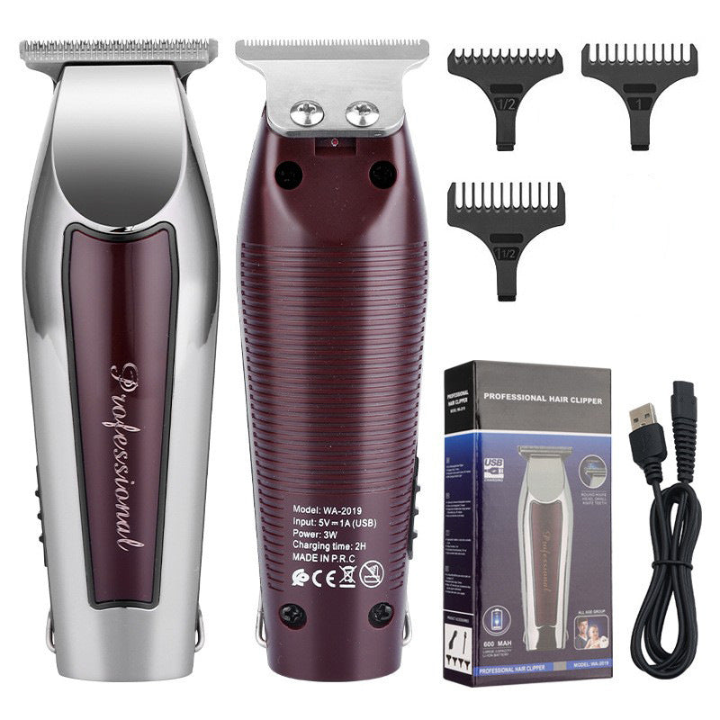 Men Retro Style Electric Hair Clipper for Fade and Bald Cuts
