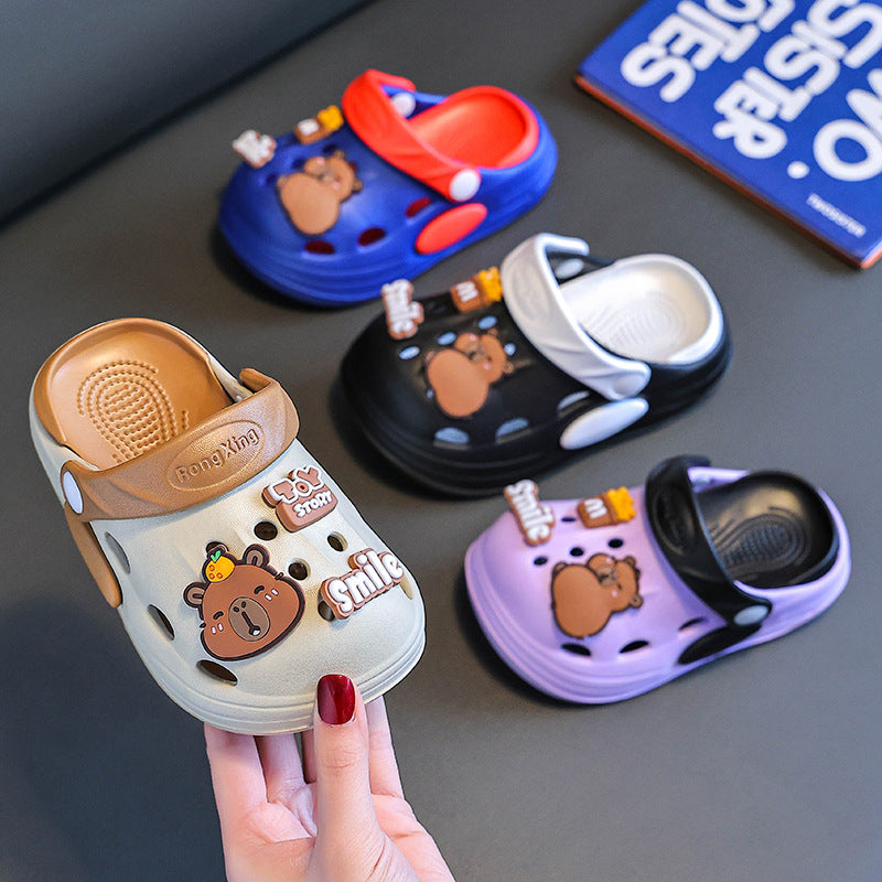 Kids EVA Cartoon Clogs Non-Slip Lightweight Summer Slippers