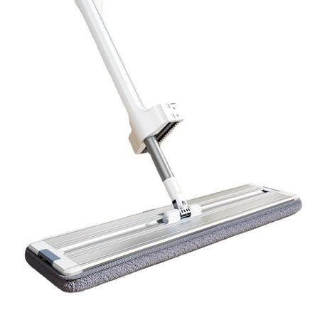 50cm 6 Aluminum Alloy Flat Mop Hands-Free Wet Dry Wood Floor Cleaner