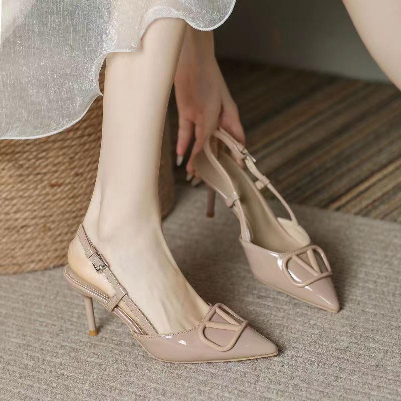 Women's French Style Pointed Toe Stiletto Wedding Heels
