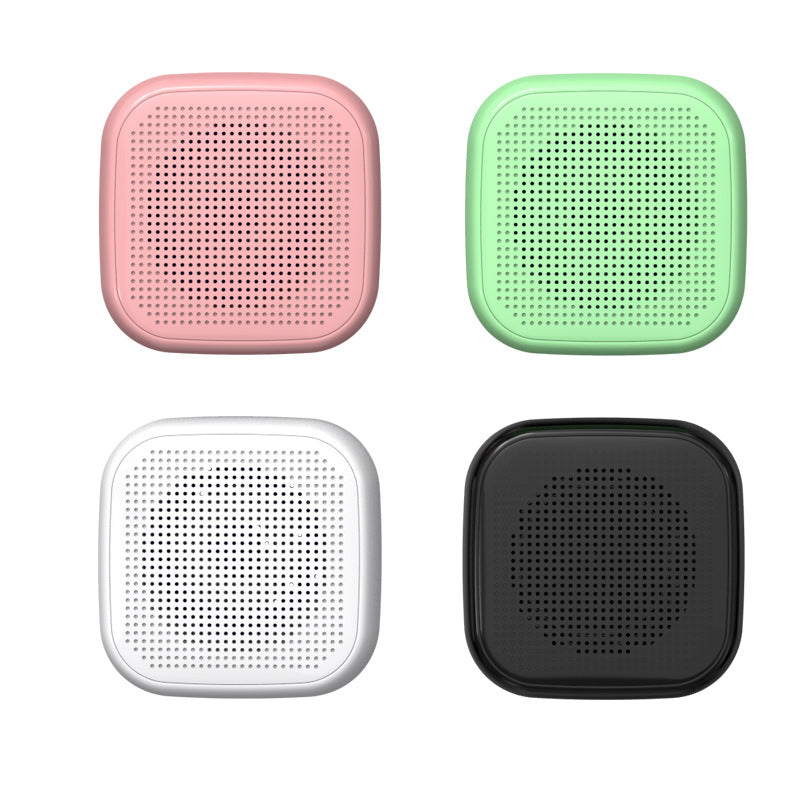 Mini Bluetooth Speaker Wireless Portable Loudspeaker Custom Gift in White