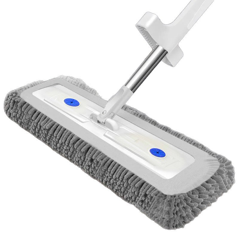 Ordinary model Chenille Flat Mop Stainless Steel Handle Wet Dry Cleaning Mop