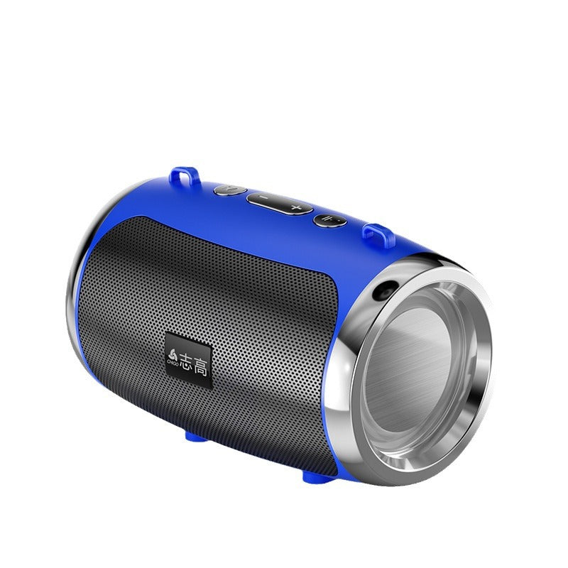 AI Bluetooth Speaker Mini Portable Audio with Card Playback in Black