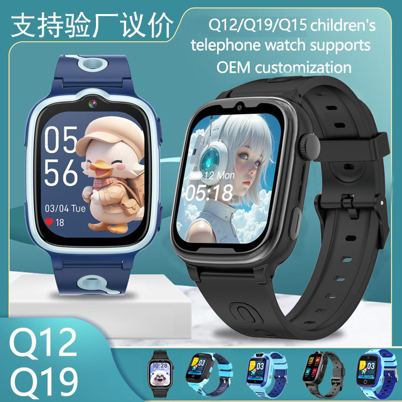 Q12 Kids Smart Watch GPS Tracker Waterproof Multi-Language Phone