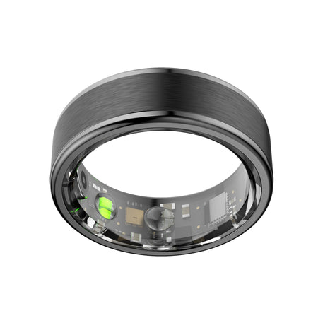 R03 Smart Ring Health Monitoring Sleep & Heart Rate Waterproof in Black