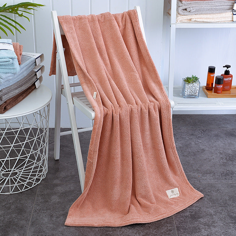 Solid Color Coral Velvet Face Towel Set for Wedding & Home Use
