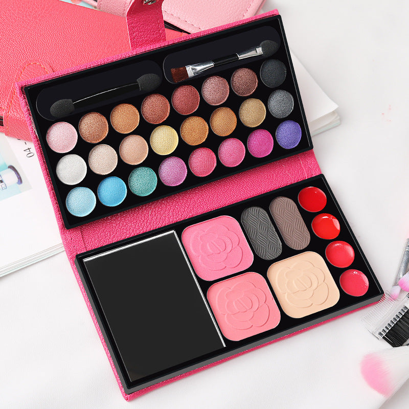 La Mira 33-Color Makeup Palette Set Eyeshadow Blush Kit