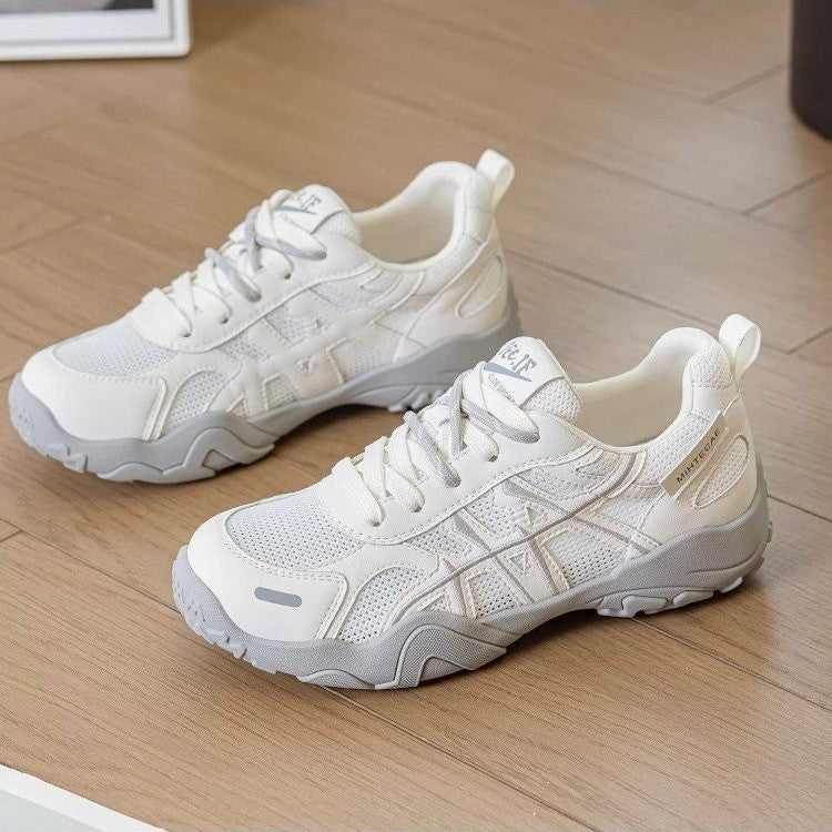 Blue Women's Breathable Mesh Lightweight Training Sneakers Casual Comfort
