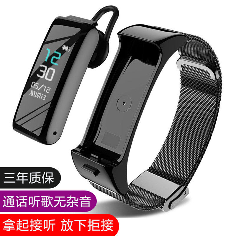 B6 Call Bracelet Bluetooth Headset Color Screen Smart Sports