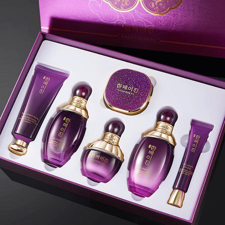 Hanmeiji Ganoderma Hydrating Skincare Set Facial Care Kit