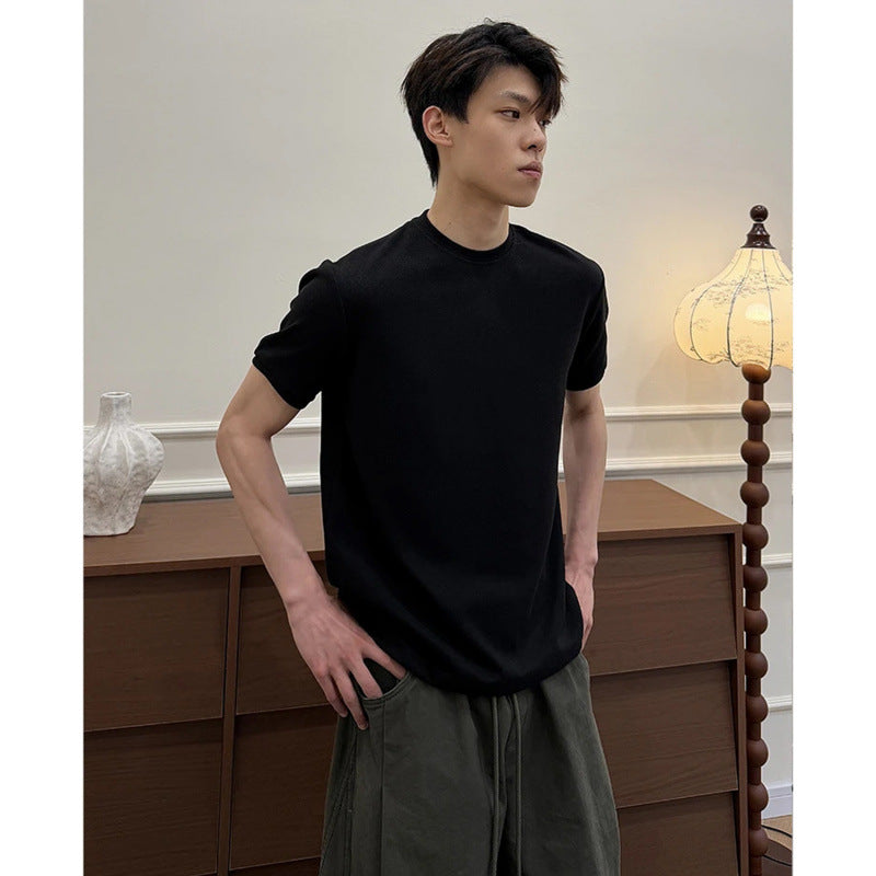 Men's Slim Fit Crew Neck Short Sleeve Everyday T-Shirt