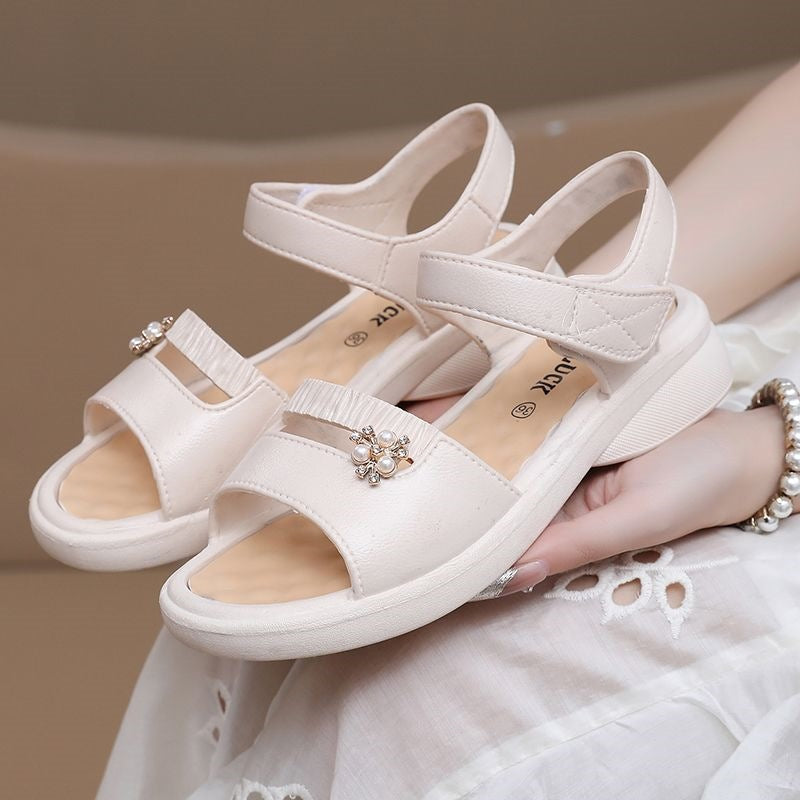 Women's Thick Sole Beach Sandals Soft Comfortable Summer Shoes