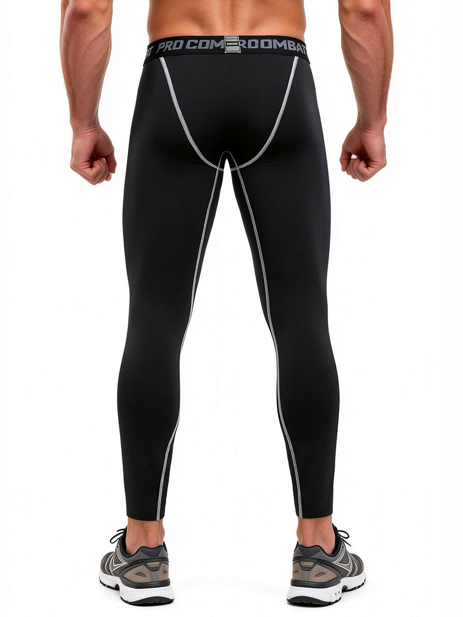 Men's Quick-Dry Compression Training Pants for Running