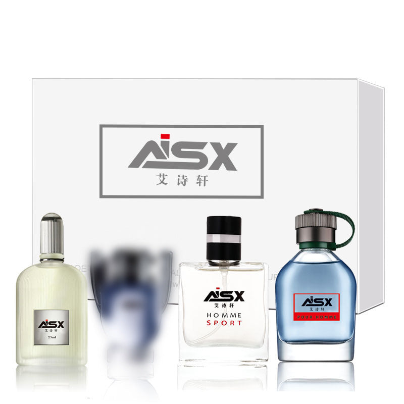Men's Fresh Woody Cologne Gift Set Light Long-Lasting Fragrance