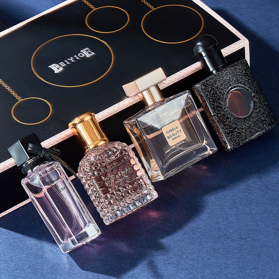 Women's Four-Piece Light Fragrance Perfume Gift Set