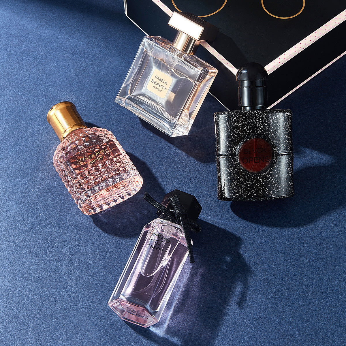 Women's Four-Piece Light Fragrance Perfume Gift Set