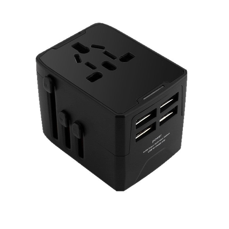 Universal Travel Adapter 4USB Multi Plug Conversion Charging