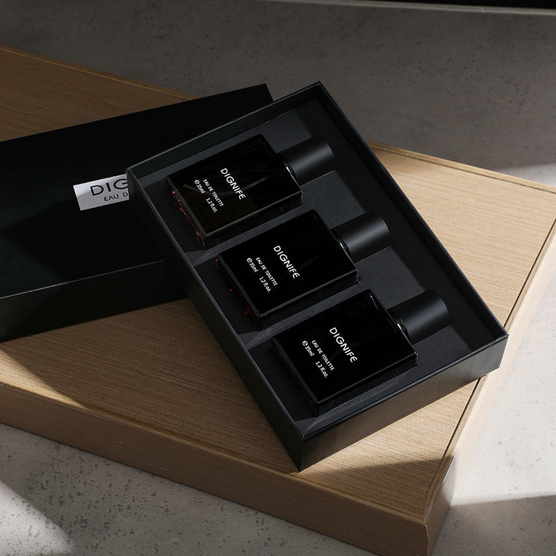 Men's Woody Ocean Fragrance Cologne Set Gift Box