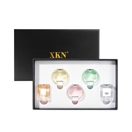 Black Unisex Mini Perfume Set Light Fragrance Gift Box Long-Lasting