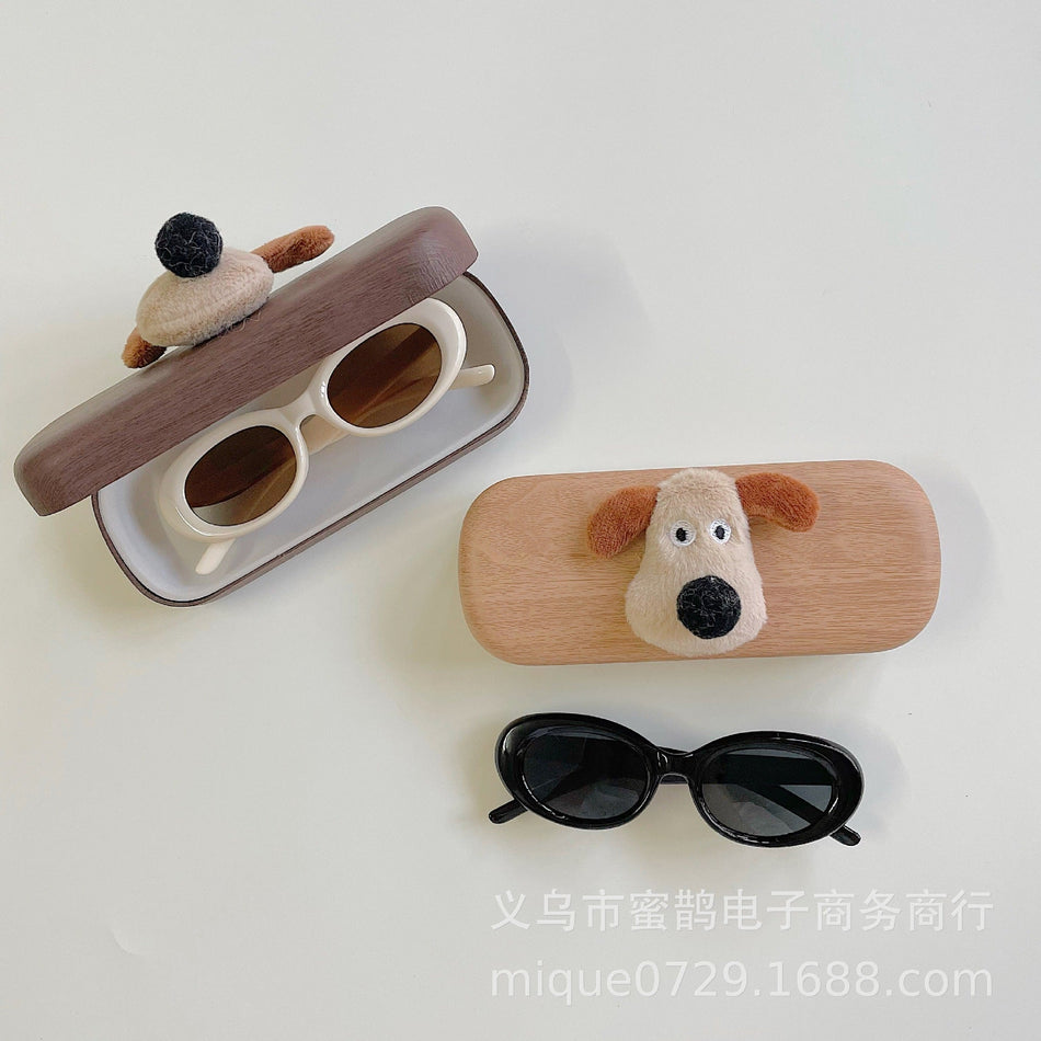Kids UV400 Frog-Style Sunglasses 2-Piece Fashion Set