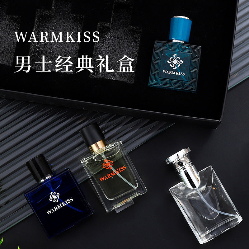 Men's Woody Eau De Toilette Gift Set Long-Lasting Fragrance