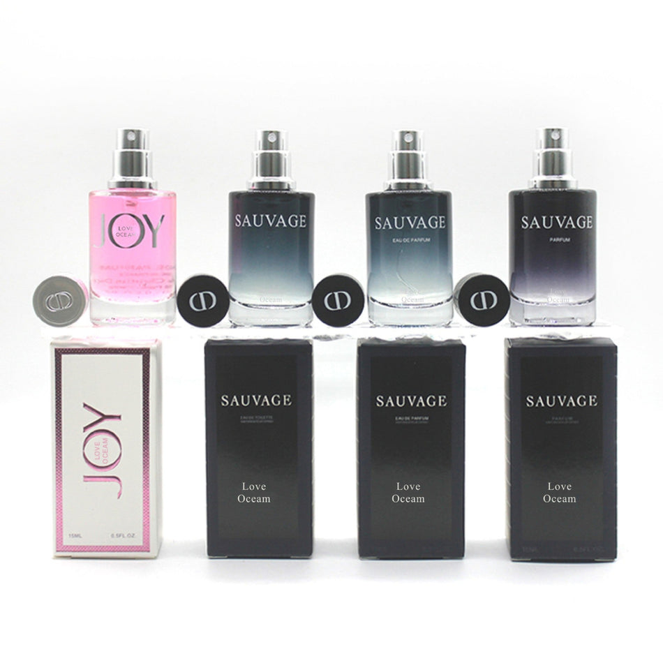 Unisex Mini Perfume Set Light Fragrance Gift Box 15ml Collection