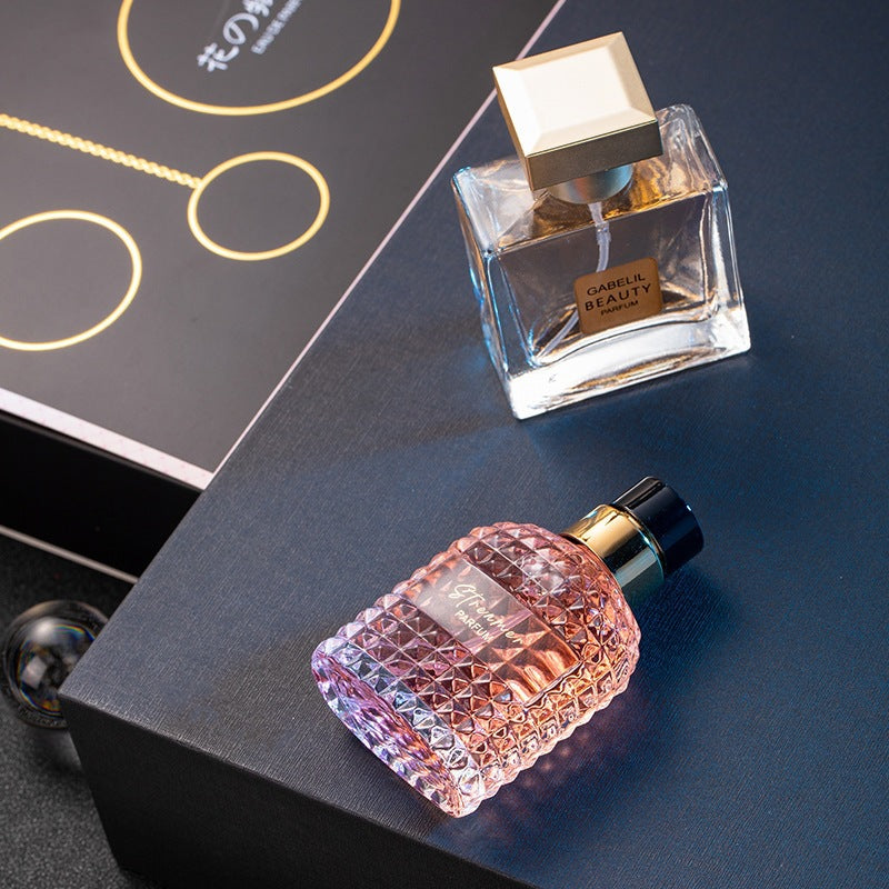Women's Light Floral Perfume Set Long-Lasting Gift Box Collection