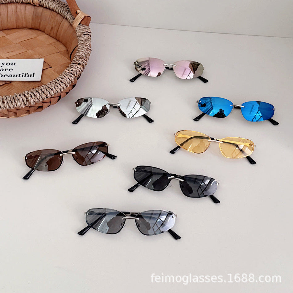 Feimo Futuristic Frameless UV400 Kids Sunglasses