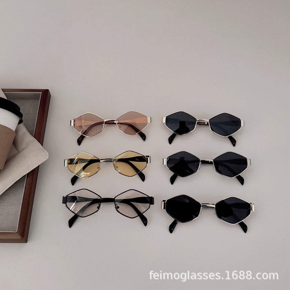 Feimo Kids Versatile Metal UV400 Fashion Sunglasses