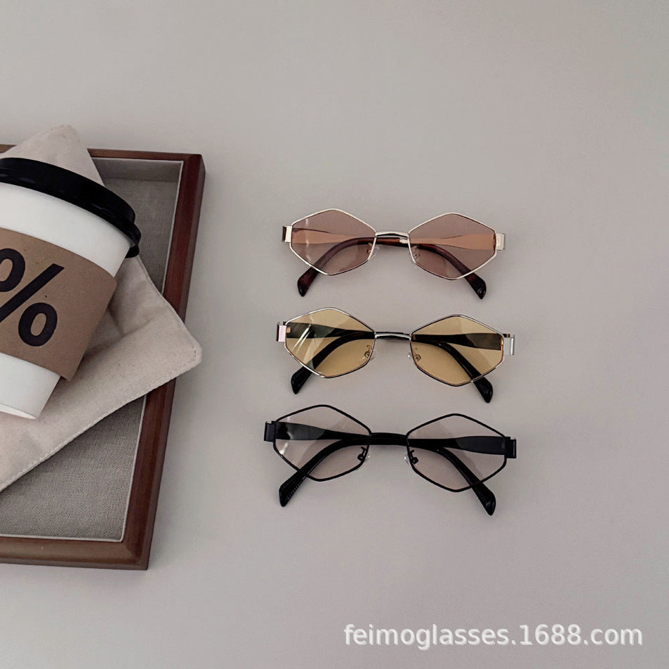 Feimo Kids Versatile Metal UV400 Fashion Sunglasses