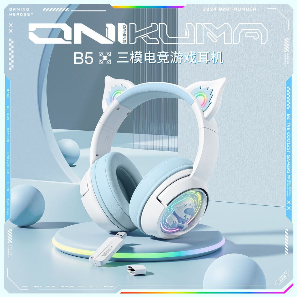Onikuma Wireless Over-Ear Gaming Headphones Bluetooth Headset