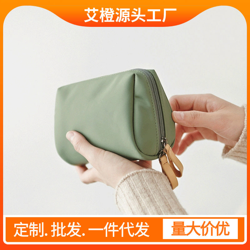 Portable Mini Cosmetic Bag Large Capacity Makeup Organizer Pouch