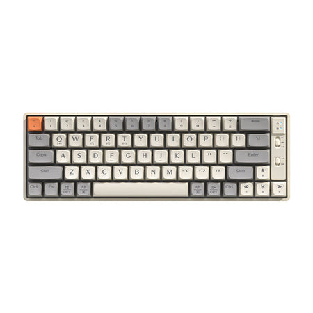 Wolf Road GK65 Mechanical Keyboard Wireless Bluetooth 2.4G Wired in Red