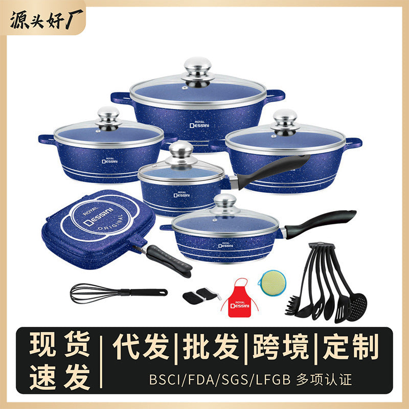 Premium Aluminum Non-Stick Die-Cast Cooking Set