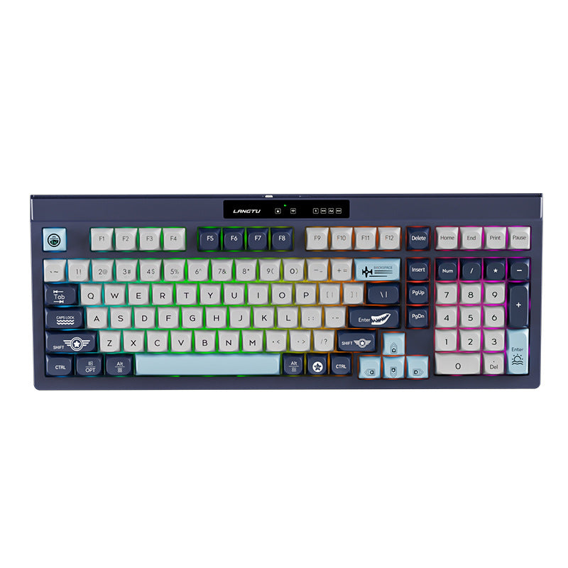 Langtu L102 Tri-Mode Wireless Mechanical Feel Gaming Keyboard