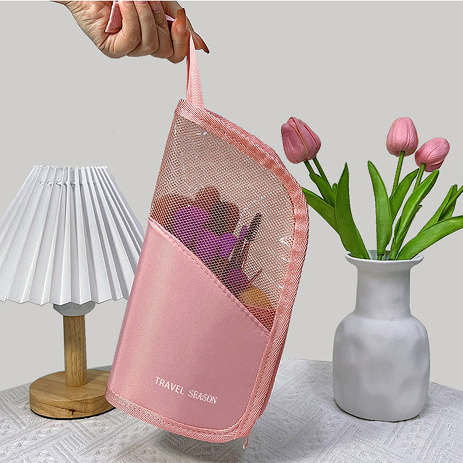 Portable Cosmetic Brush Storage Bag Large Capacity Travel