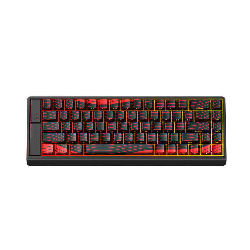 Langtu MC68 Magnetic Switch Hot-Swap Wired Gaming Keyboard in Black