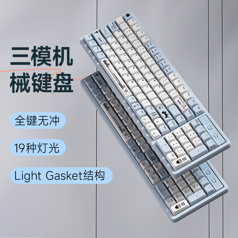 Langtu XK102 Tri-Mode Wireless Mechanical Keyboard Red Switch