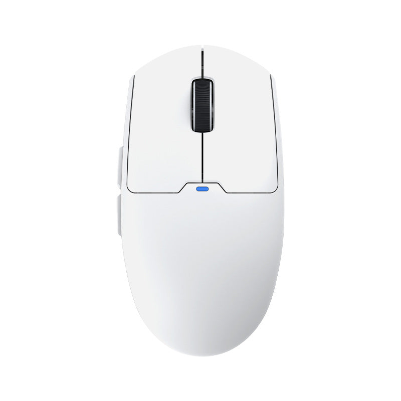 Dual-Mode Wireless Bluetooth Rechargeable Silent Mouse for Office Use in Black