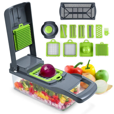 23- Premium 16-in-1 Vegetable Chopper and Veggie Cutter