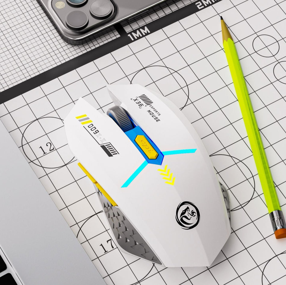 Bluetooth Wireless Rechargeable Silent Mouse for Laptop and