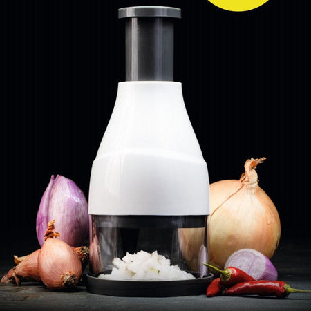 Gray Premium Multi-Functional Onion and Vegetable Chopper