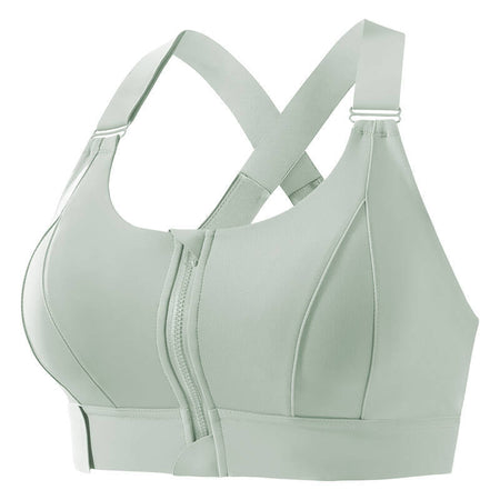 black High Support Sports Bra for Women with Shockproof Comfort